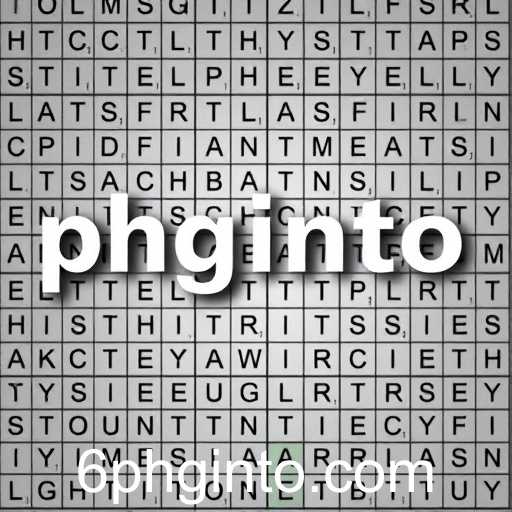 Unleashing Creativity with Word Puzzles: The Intrigue of 'phginto'